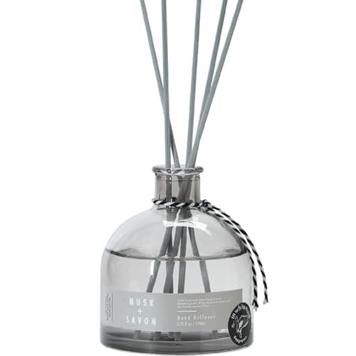 ディフューザー ムスク+サボン モアルーム 170mL 4～5ヶ月 ルームフレグランス リードディフューザー 優しい香り 芳香剤 部屋用 アロマ