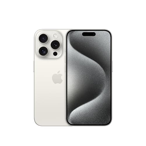 【整備済み品】 Apple iPhone 15 Pro 512GB ホワイト チタニウム SIMフリー 5G対応 (整備済み品)