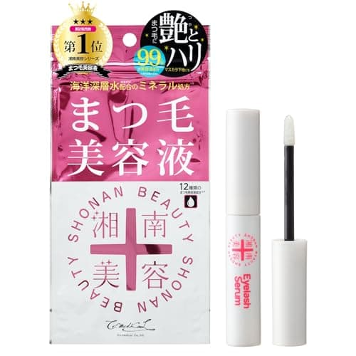 【公式】湘南美容まつ毛美容液 オイルフリー 透明 4mL (x 1) 海洋深層水 眉毛 まゆげOK まつげ美容液 まつ毛パーマ まつ毛ケア ミネラル処方 天然成分 日本製