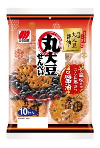 三幸製菓 丸大豆せんべい 旨口醤油味 10枚×12袋