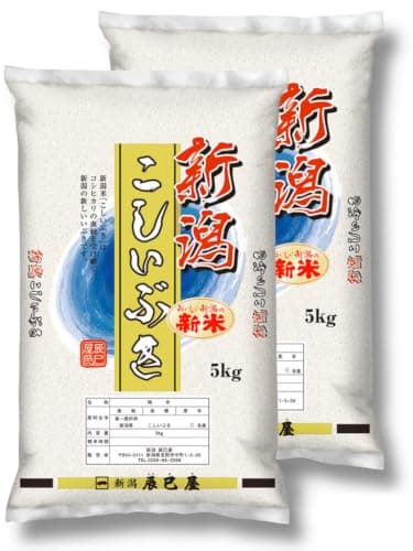 [精米] 新米 新潟県産 こしいぶき 10kg (5kg×2袋) 白米 新潟辰巳屋 令和8年産