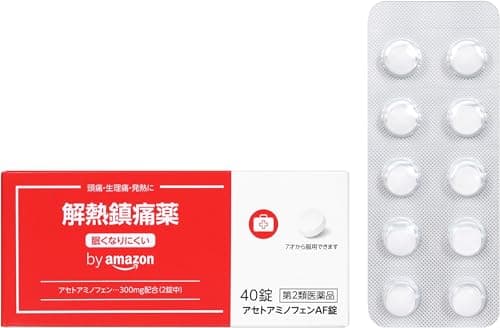 【第2類医薬品】 by Amazon アセトアミノフェンAF錠 40錠
