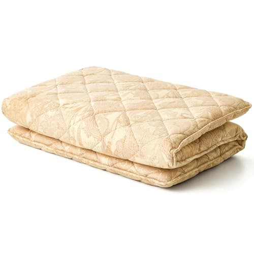 昭和西川 敷布団 シングル 3層 日本製 防ダニ 抗菌防臭 100×210cm 厚さ約9.5cm 4.0kg ベージュ（EC2409）2213100383234