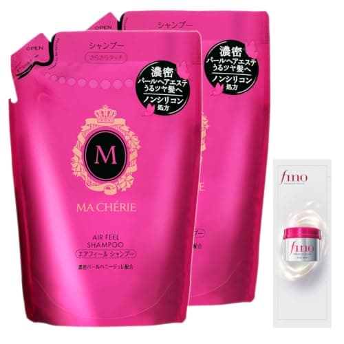 マシェリ MA CHERIE エアフィール シャンプー EX 詰め替え 380mL×2個セット+サンプル