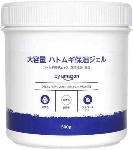 by Amazon 大容量 ハトムギ保湿ジェル 500g 日本製