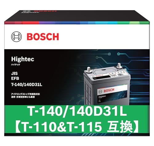 BOSCH (ボッシュ) 国産車バッテリー HT-T-140/140D31L Hightec JIS EFB