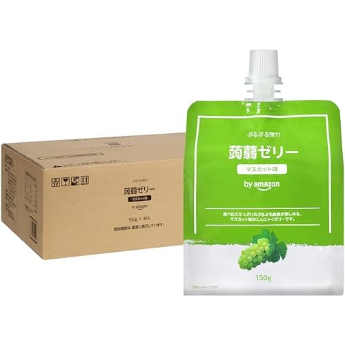 by Amazon 蒟蒻ゼリー マスカット味 150g x 30個