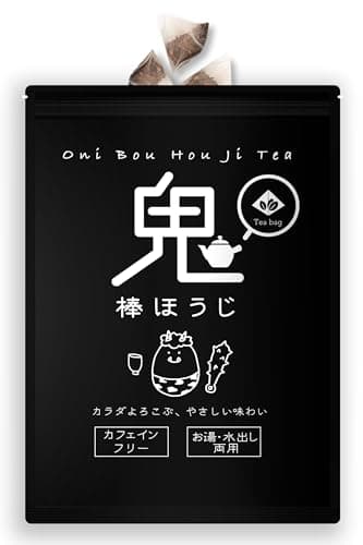 みずたま農園 鬼棒 ほうじ茶 ティーバッグ 4g×50袋△【 ノンカフェイン ・ デカフェ 】(鬼だけど やさしい 焙じ茶 国産 お茶 0歳から 鬼 棒茶 パック 棒ほうじ)