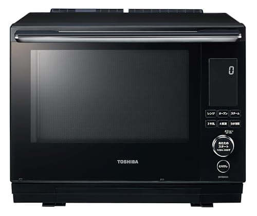 TOSHIBA(東芝) オーブンレンジ 電子レンジ フラットテーブル microwave 簡単操作 石窯ドーム 30L ER-YD3000(K)