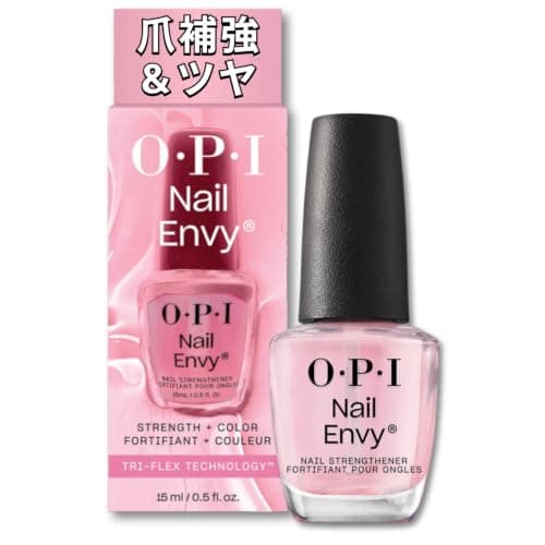 OPI(オーピーアイ) 爪補強コート クリアピンク 15mL (ネイルエンビーα NT223) ツヤ 透明 美爪 育爪 ネイルケア 強化 保護 ハードナー ギフト プレゼント 【国内正規品】 ギフト プレゼント