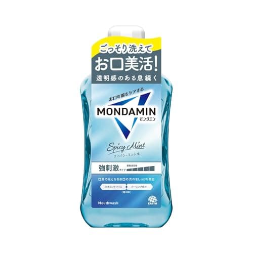 モンダミン スパイシーミント マウスウォッシュ 洗口液 1000mL 強刺激 口臭ケア デンタルリンス オーラルケア