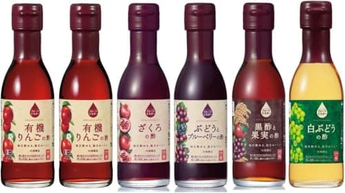 内堀醸造 フルーツビネガートライアルセット 150ml×6本 果汁100％ 砂糖不使用 希釈用 果実酢 アソート お試しセット 日本 国内製造