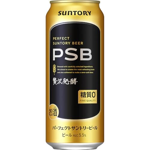 パーフェクトサントリービール PSB 500ml 24本 【糖質ゼロ】 [6缶包材なし] サントリー ビール 缶ビール モンドセレクション金賞受賞