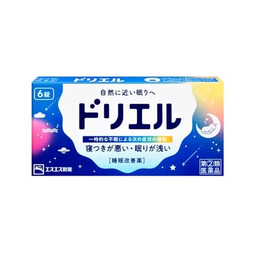 【指定第2類医薬品】ドリエル6錠