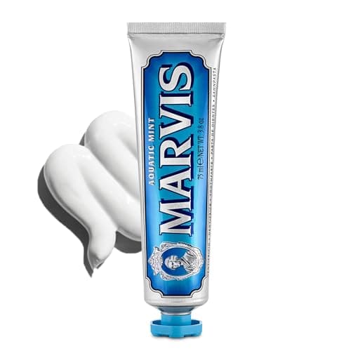 MARVIS(マービス) アクアティック・ミント 歯磨き粉 フレッシュなクールミント味 オーラルケア イタリア製 75ml