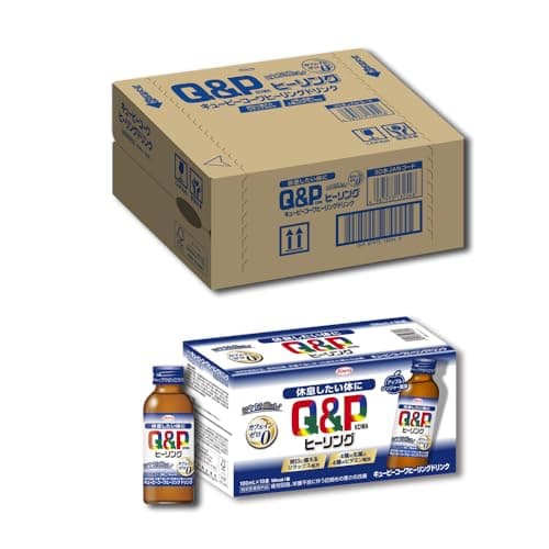【Amazon.co.jp限定】【指定医薬部外品】キューピーコーワヒーリングドリンク 100mL×30本 疲労回復・予防 目覚めの悪さの改善 カフェインゼロ