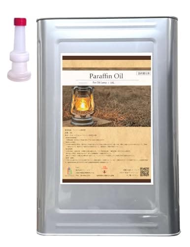 パラフィンオイル ランタン用 4L/18L【注ぎ用ノズル付き】業務用 大容量 低スス 低臭 ランタンオイル 国内生産 燃料用アルコール BENEW ベアニュー