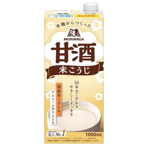 森永製菓 森永のやさしい米麹甘酒 1000ml×6本