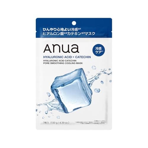 ANUA(アヌア) ヒアルロン酸カテキン クールマスク (7枚入り) フェイスマスク スキンケア【公式・正規品】