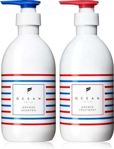 オーシャントリコ (OCEAN TRICO) アンサー シャンプー トリートメント セット 各400mL 自然に広がるハッピーな香り (シャンプー・トリートメントセット)