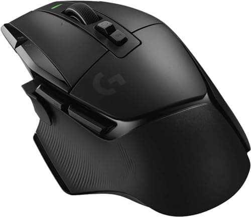 Logicool G ゲーミングマウス G502 X LIGHTSPEED ワイヤレス マウス G502XWL-CRBK LIGHTFORCE ハイブリッドスイッチ HERO 25K センサー 13個プログラムボタン USB Type-C 充電 POWERPLAY 対応 G502X ブラック PC windows mac 国内正規品 【 ファイナルファンタジー XIV 推奨モデル 】