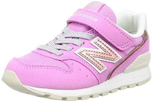 [ニューバランス] キッズスニーカー YV996 旧モデル ゴム紐 マジックテープ 男の子 女の子 XH3(ピンク) 23.5 cm M