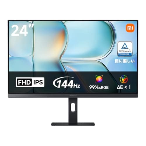 Xiaomi A24i 24インチ モニター FHD 144Hz 1920×1080 IPS