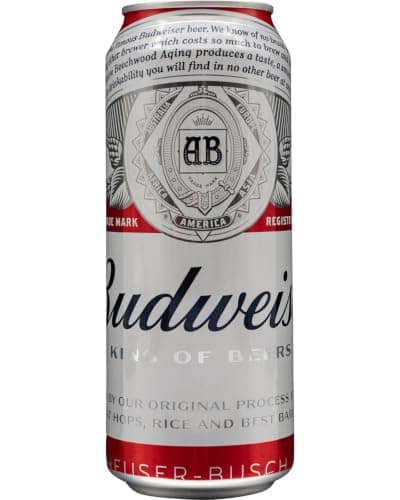 バドワイザー 缶 Budweiser [ ラガービール 500ml × 24本 ]