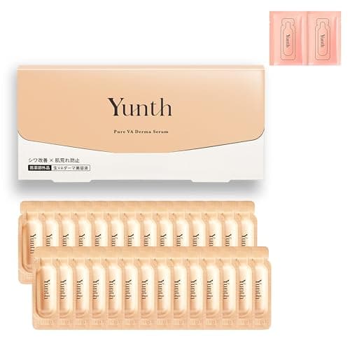 Yunth ユンス 生VAダーマ 美容液 28日分 VC美容液サンプル2包付 レチノール 毛穴 美白 ナイアシンアミド グリチルリチン エイジング