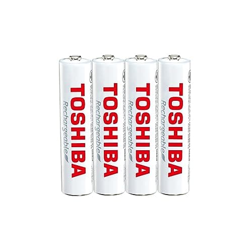TOSHIBA(東芝) 充電式ニッケル水素充電池 単4形(4本入り) 繰返し充電1000回 TNH-4ME(WB) 4P 日本製
