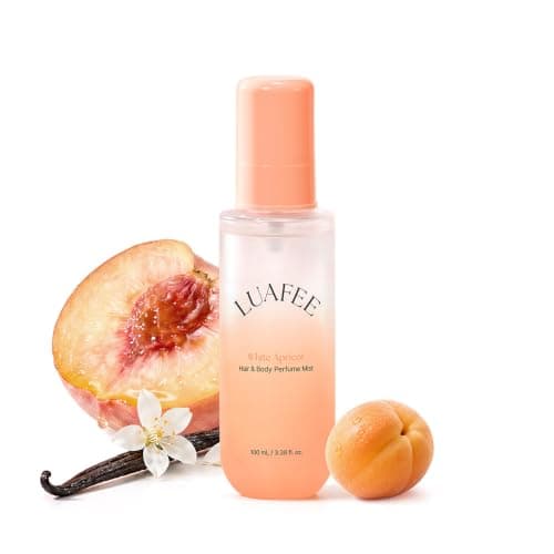 【公式】LUAFEE ルアペ ヘア＆ボディパフュームミスト ホワイトアプリコット 100mL 桃とアプリコットの香り ヘアミスト ボディミスト
