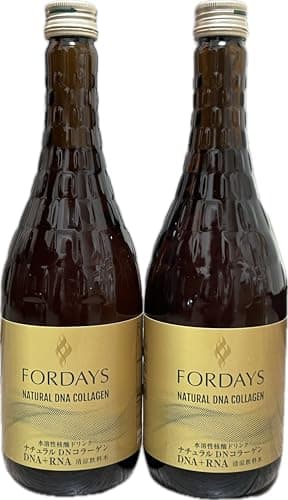 フォーデイズ 核酸ドリンク ナチュラル DNコラーゲン 甘さひかえめ 720ml×2本