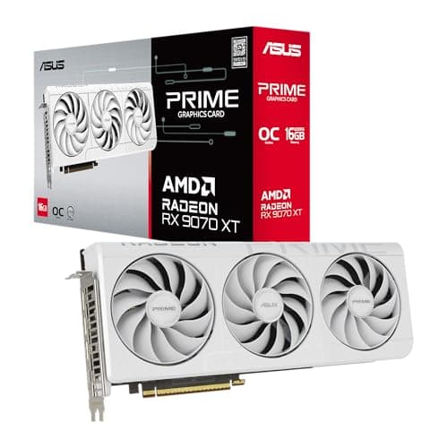 ASUS AMD Radeon RX9070XT 搭載 ビデオカード PCIe 5.0 16GB GDDR6 PRIME-RX9070XT-O16G-WHITE 白 国内正規代理店品