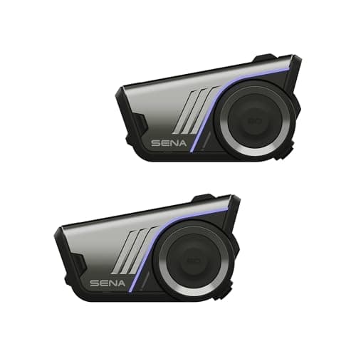 Sena 60S バイク用コミュニケーションシステム メッシュインターコム Bluetooth インターコム 第 2 世代サウンド by Harman Kardon 音楽・GPS・通話対応 交換フェイスプレート4色付属 【日本正規輸入品】(2個セット)