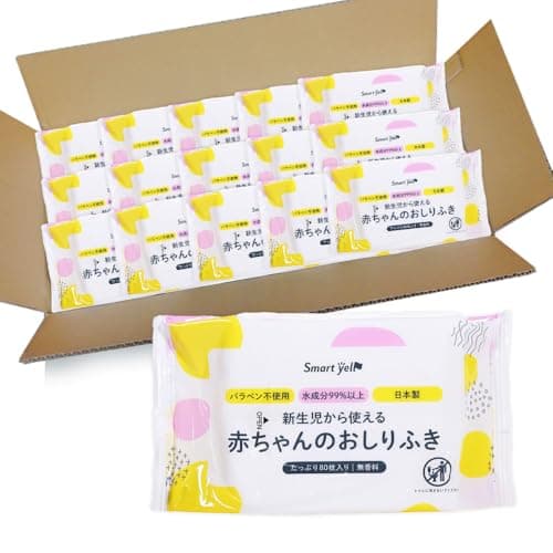 【おしりふき まとめ買い】 アイリスプラザ 赤ちゃんのおしりふき 日本製 新生児から使える 水分たっぷり99% 2880枚(80枚×36個) パラベン不使用 保湿成分 モモ葉エキス 配合 ノンアルコール 無香料 PGフリー プロピレングリコール不使用 やわらか ウェットティッシュ 手口ふき