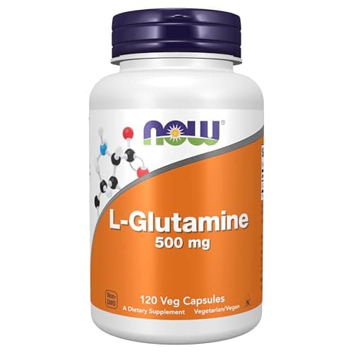 NOW ナウフーズ L-グルタミン 500mg 120 カプセル