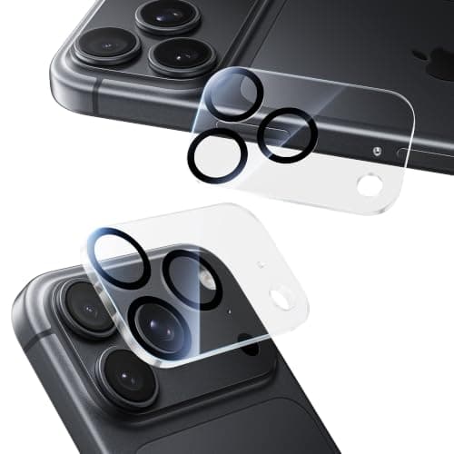 NIMASO カメラフィルム iPhone 18 Pro 用 カメラ保護 アクリル レンズカバー クリア ２枚セット