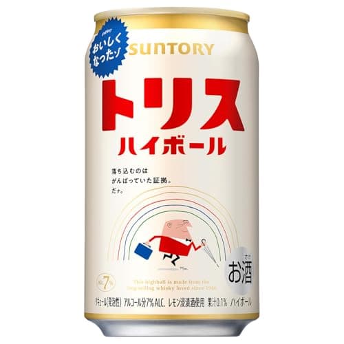 トリスハイボール 350ml×24本 [サントリー ウイスキー 日本 ハイボール 缶]