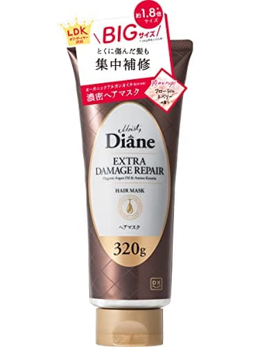Diane(ダイアン) 【約1.8倍大容量】ヘアマスク [ダメージ補修] フローラル&ベリーの香り ダイアン パーフェクトビューティー エクストラダメージリペア 320g