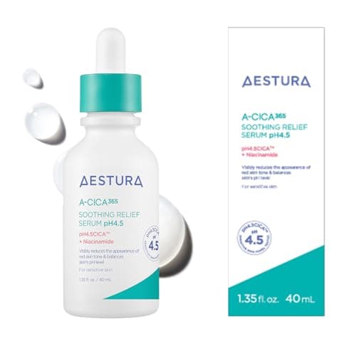 【AESTURA】エイシカ365 トラブルリリーフセラムpH4.5 40mL 美容液 弱酸性 韓国コスメ 保湿 スキンケア CICA 毛穴ケア 肌荒れケア ナイアシンアミド マデカッソシド 敏感肌 乾燥肌 混合肌 無香料 無着色 低刺激