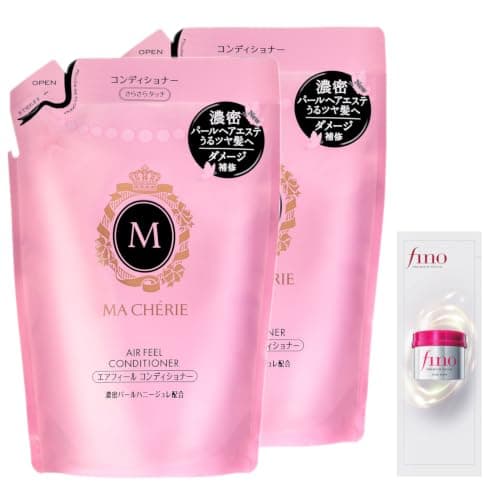 マシェリ MA CHERIE エアフィール コンディショナー EX 詰め替え 380mL×2個セット+サンプル