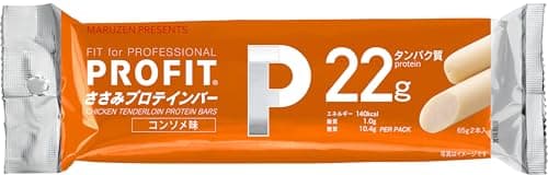 丸善 PROFITささみプロテインバー 新コンソメ味 130g×10袋