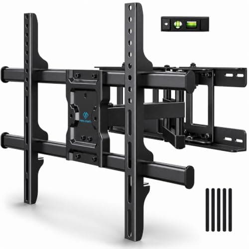 PERLESMITH テレビ壁掛け金具 37～75インチ対応 フルモーション式 耐荷重60kg 首振り・チルト・水平調整 VESA 600×400mm