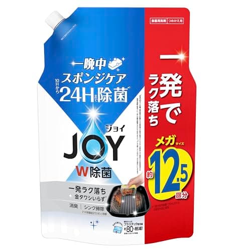 ジョイ W除菌 食器用洗剤 さわやか微香 詰め替え 1620mL [大容量]【Amazon.co.jp限定】