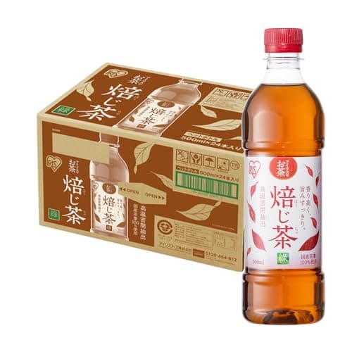 アイリスオーヤマ(IRIS OHYAMA) ほうじ茶 500ml ×24本 綠 ペットボトル