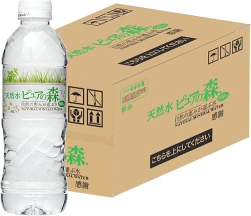 天然水 ピュアの森 500mlペットボトル×24本入×(2ケース)