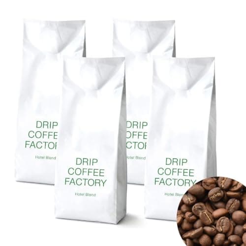 ドリップコーヒーファクトリー ホテル ブレンド 豆 のまま 2kg 500g×4袋