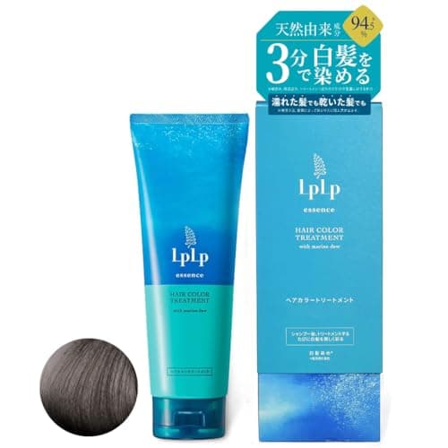 【シリーズ累計530万本突破】 ルプルプ エッセンス カラートリートメント エボニーブラック 170g 約1ヵ月分 LPLP