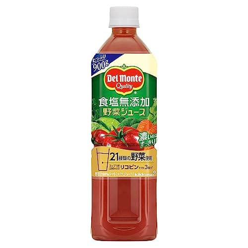 Del Monte デルモンテ 食塩無添加野菜ジュース900g×12【Amazon.co.jp限定】