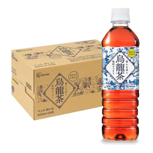 アイリスオーヤマ 烏龍茶 500ml ×24本 ウーロン茶 ペットボトル ケース ボトル 500ミリリットル 国内製造 おちゃ